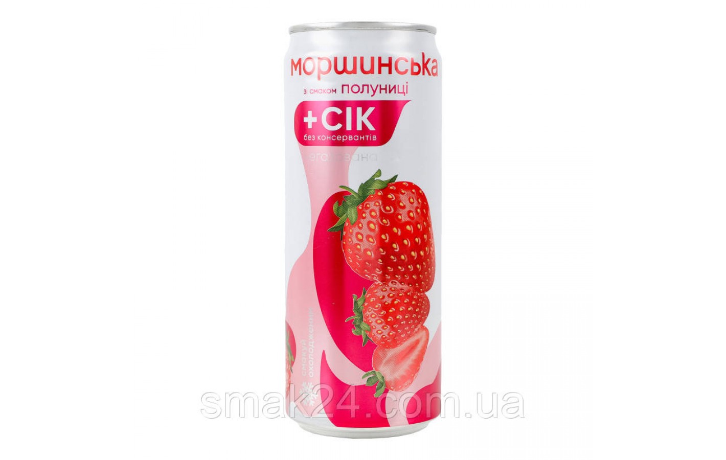 Вода Моршинская со вкусом Клубники негазированный 0,33 л