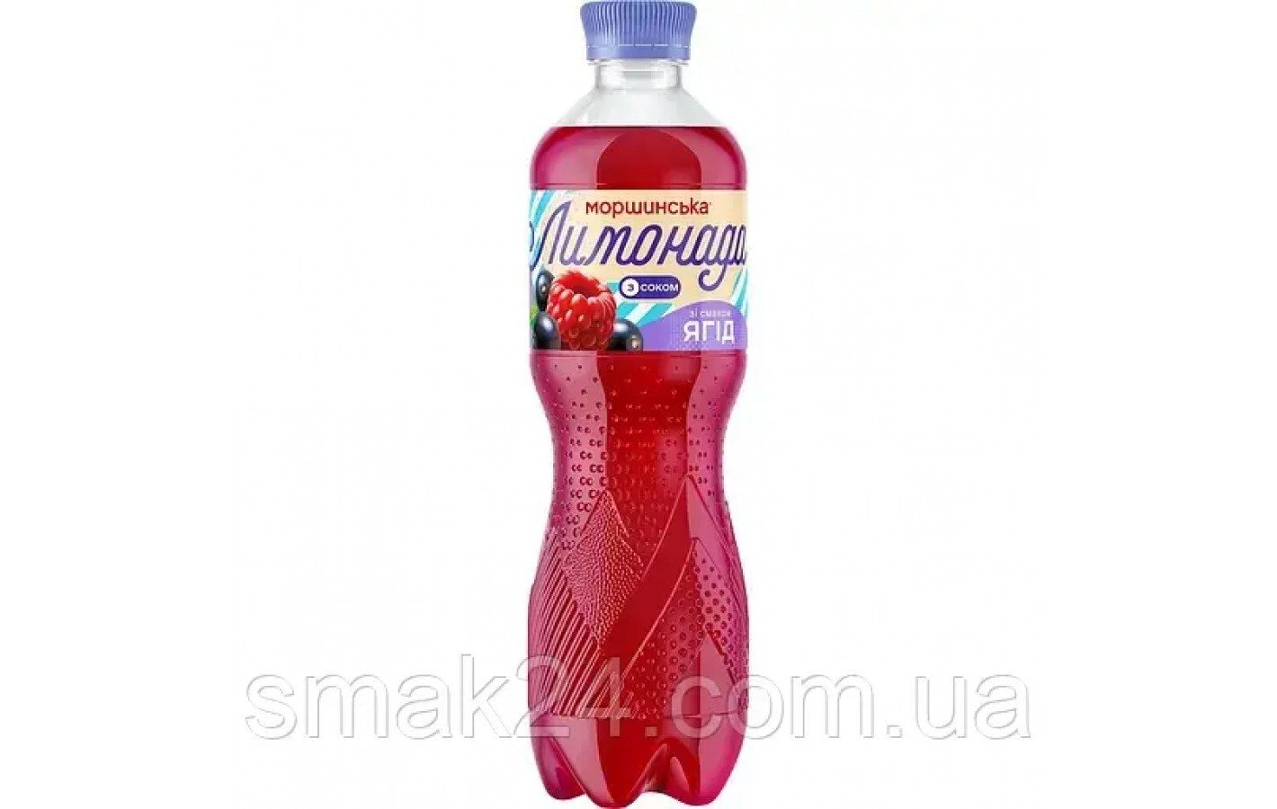 Лимонад Моршинская лимонада со вкусом Ягод слабогазированный 0,5 л