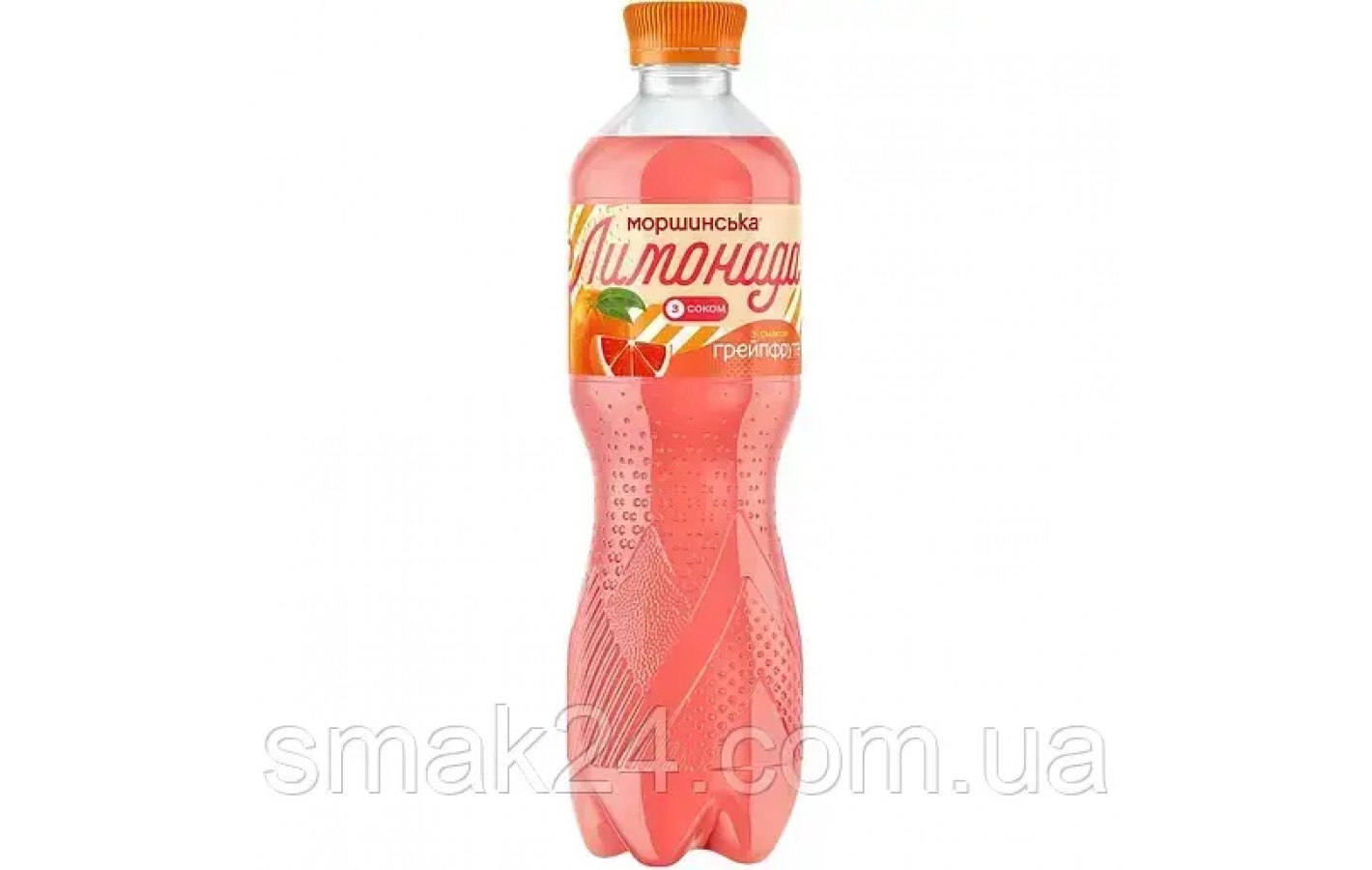 Лимонад Моршинская лимонада со вкусом грейпфрута слабогазированный 0,5 л