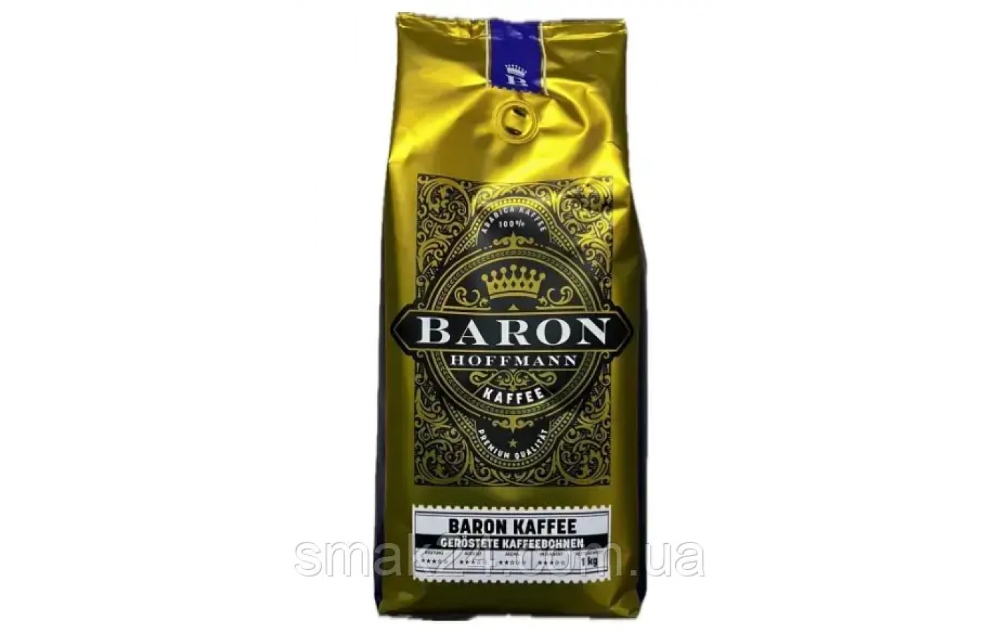 Кава зернова 100% Арабіка Baron Hoffmann Kaffee 1кг Німеччина