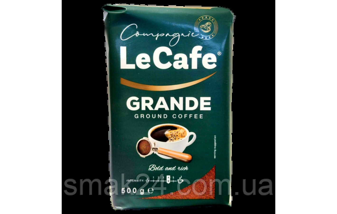 Кофе молотый Compagnic LE CAFE Grande 500г Польша