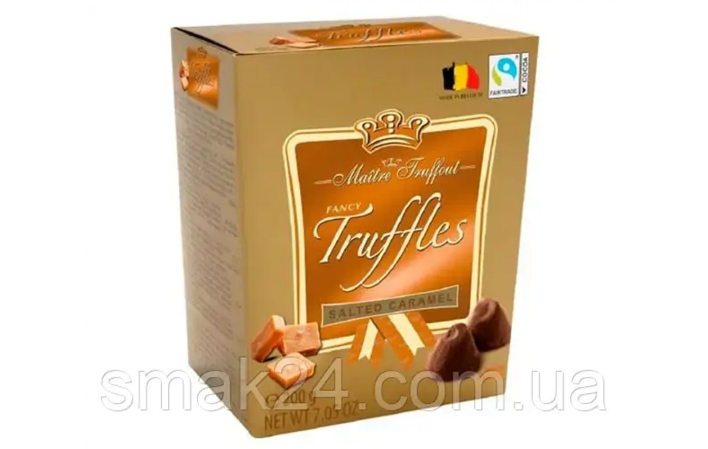 Конфеты Truffles Solted Caramel (Трюфель) Maitre Truffout Австрия 200 г