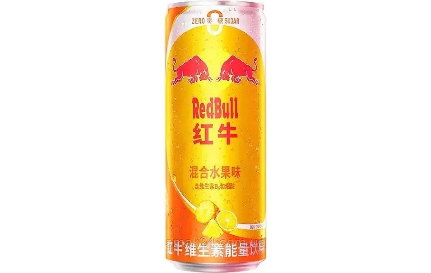 Энергетический напиток Red Bull Ананас-Апельсин 0.25л Китай