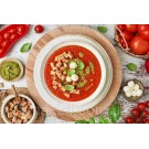 Гренки пшеничные для супов и салатов с томатом и орегано Helcom Grzanki 100г Польша