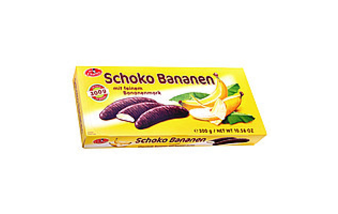 Конфеты шоколадные Schoko Bananen (с банановой начинкой) Австрия 300г