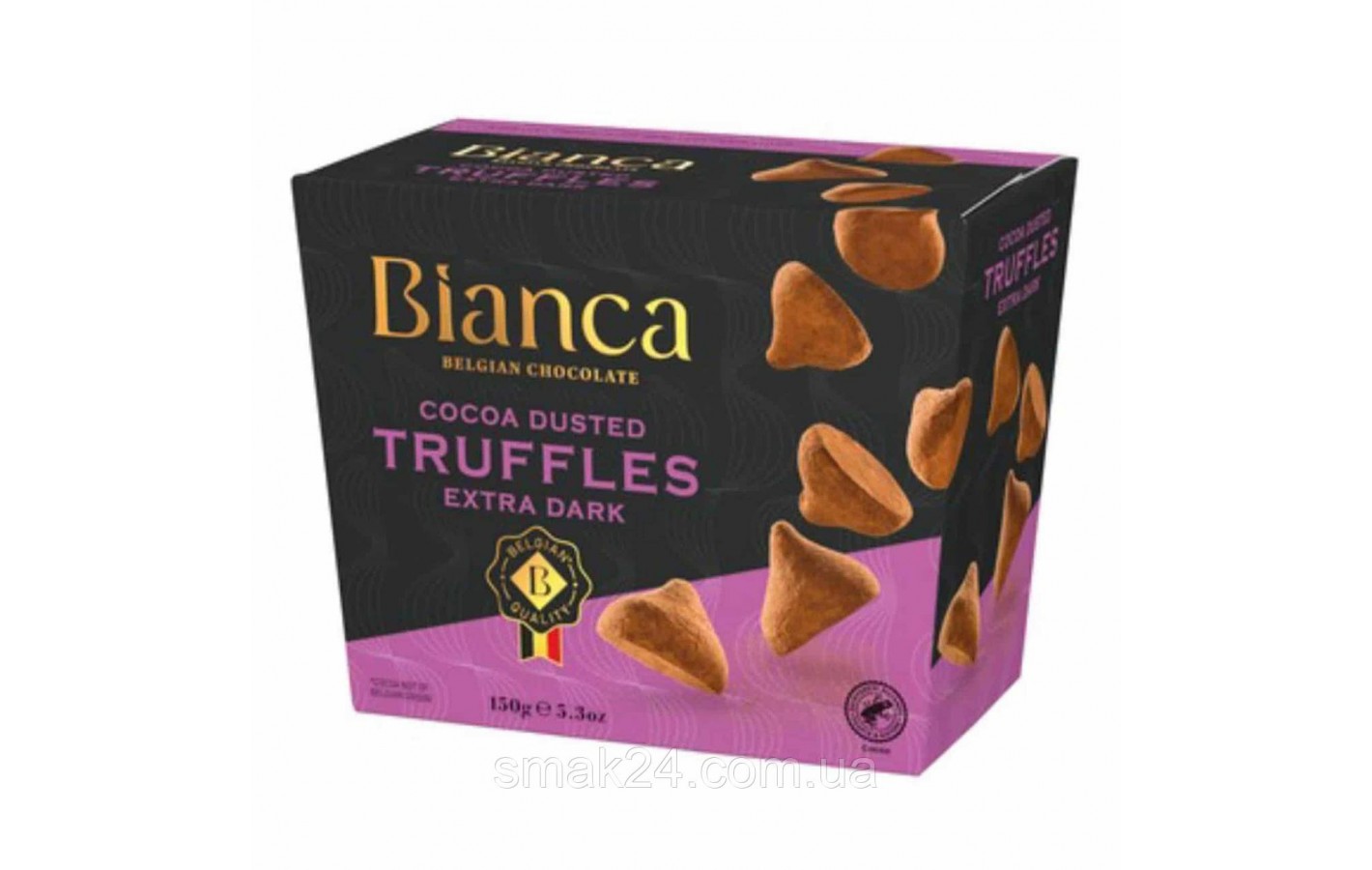 Конфеты трюфельные  Extra Dark Bianca 150г Бельгия