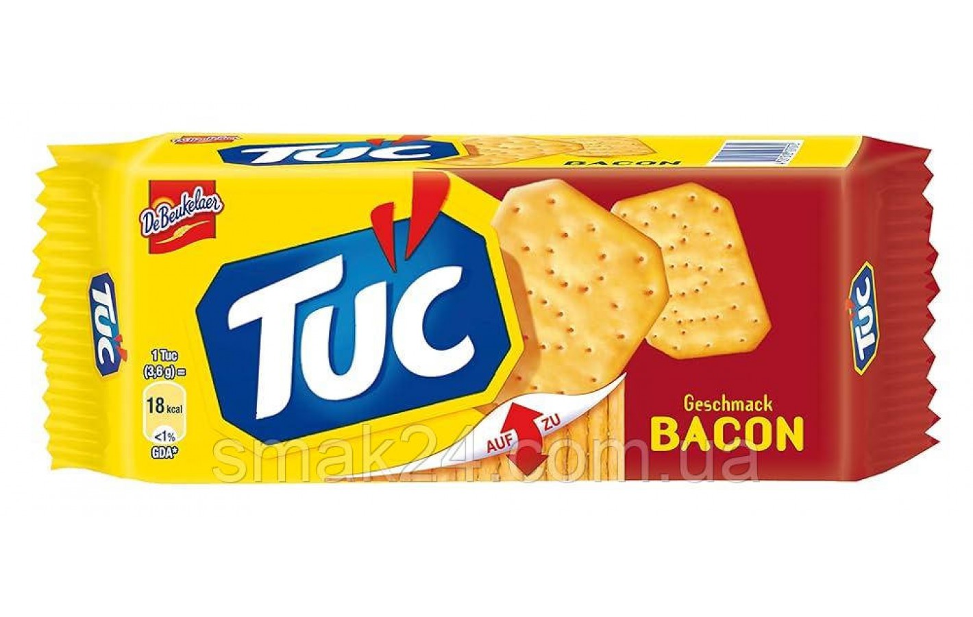 Крекеры со вкусом бекона TUC BACON 100г