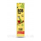 Цукерка фруктова Грушево-Яблучний страйп БЕЗ ЦУКРУ ТА ГЛЮТЕНУ Bob Snail 14 г