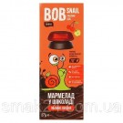 Мармелад фруктово-ягодный Bob Snail Яблоко-Вишня в бельгийском черном шоколаде 27 г