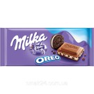 Шоколад молочный Milka Oreo ( c печеньем Орео) Швейцария 100г