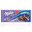 Шоколад молочный Milka Oreo ( c печеньем Орео) Швейцария 100г