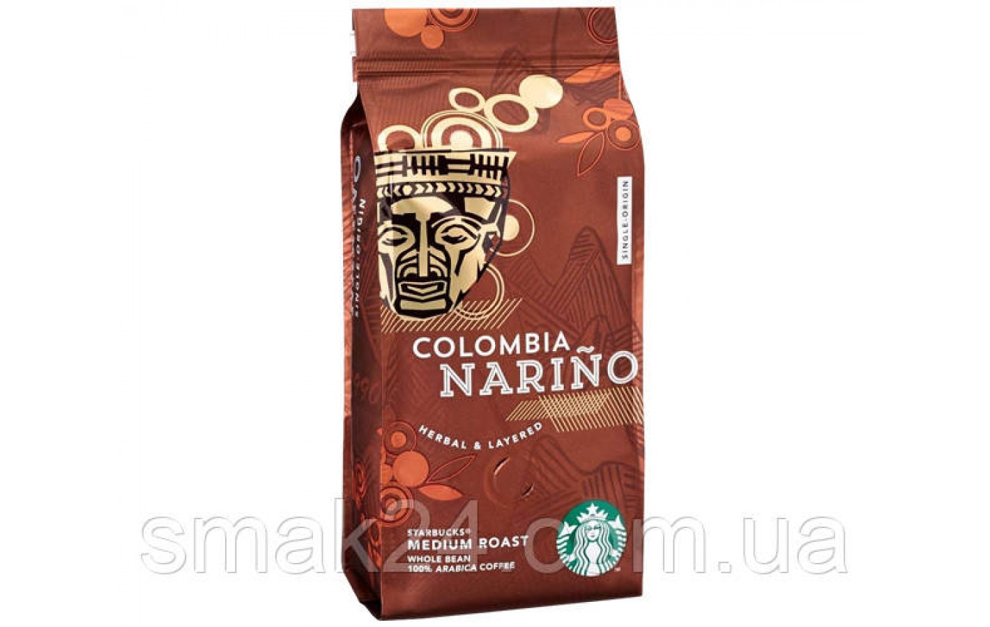 Кофе в зернах Starbucks Colombia Narino 250г  Швейцария