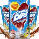 Леденец на палочке Чупа Чупс вкус кола Chupa Chups Crazy Dips  Cola 1шт(14г) Испания