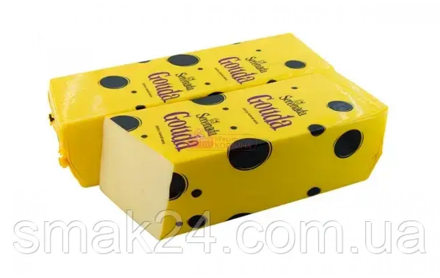 Сыр полутвердый Serenada Gouda 1 кг Польша