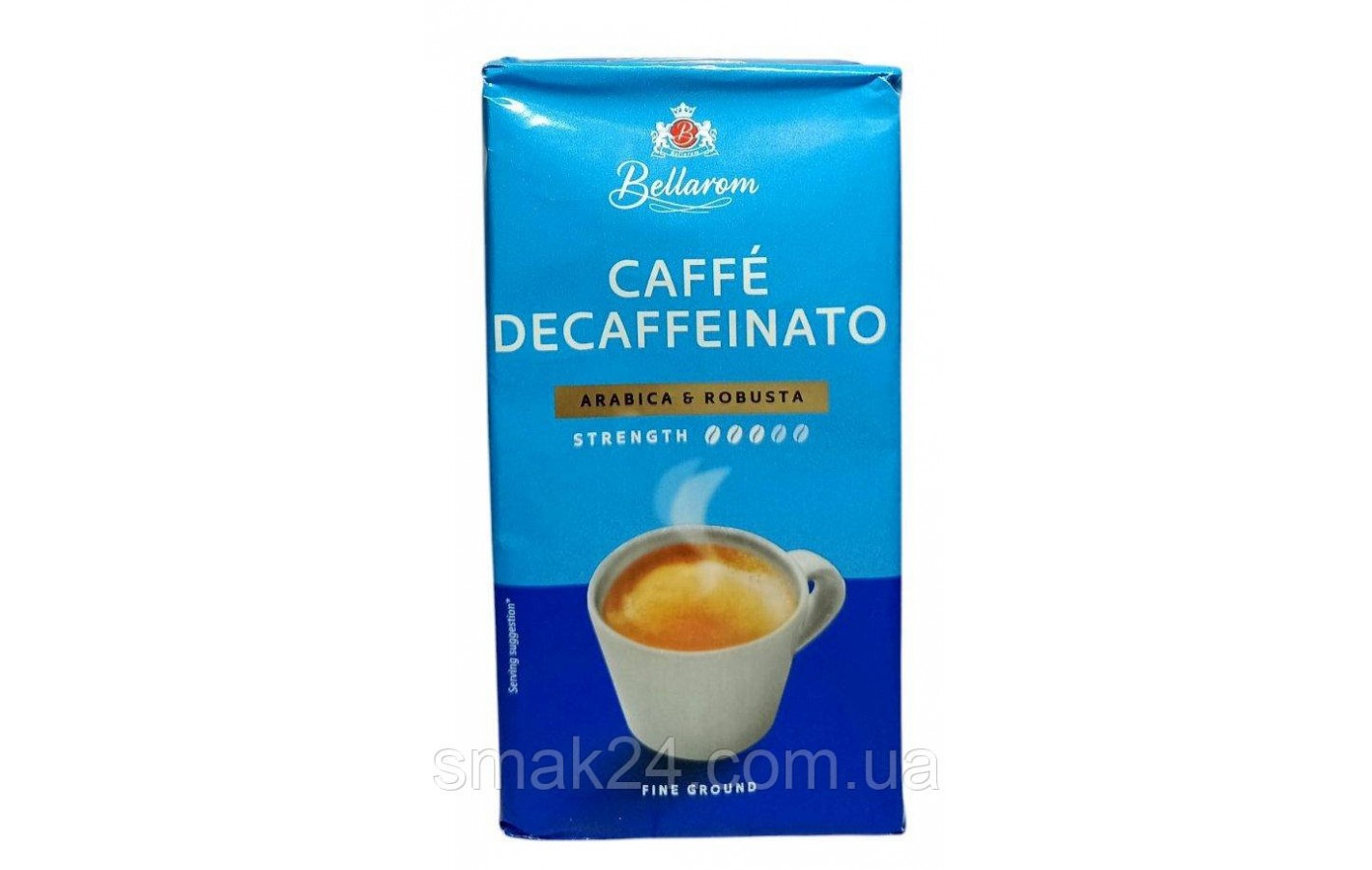 Кофе молотый без кофеина Bellarom Deccafeinato 250 г Германия