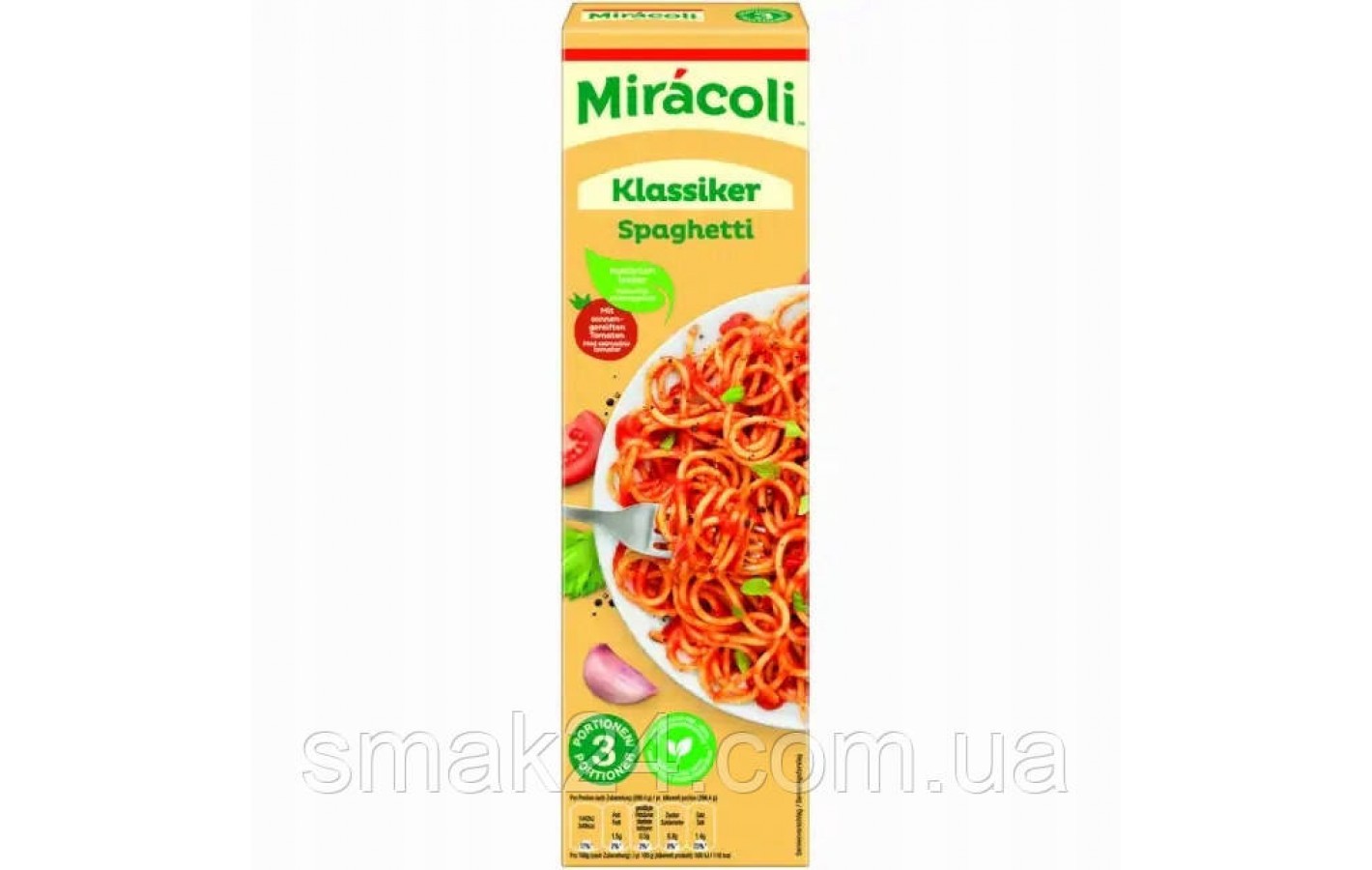 Спагетти с томатным соусом и гевюрцем Miracoli Klassiker 610.4г Германия