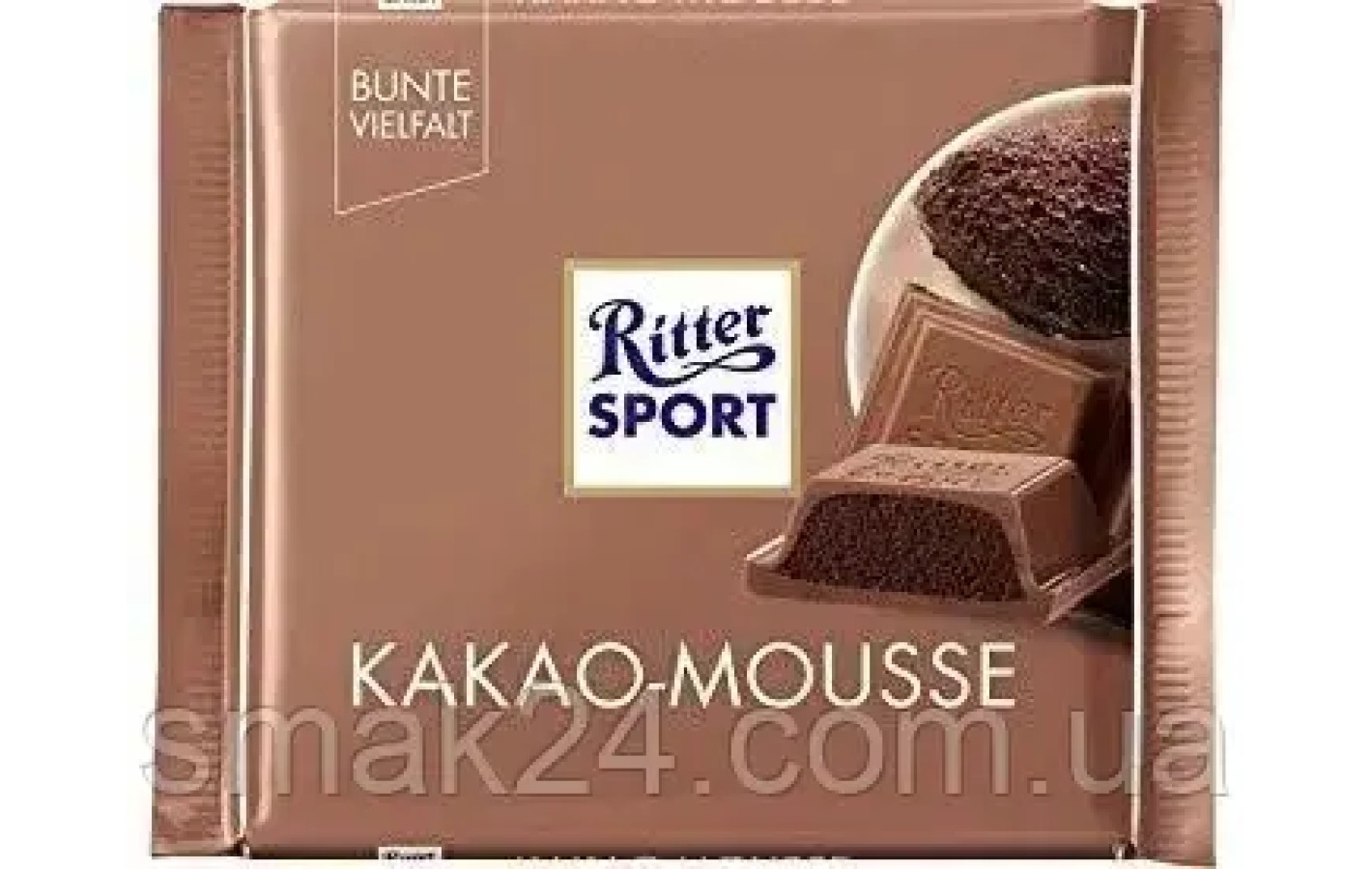 Шоколад с Какао-Мусс Ritter Sport KAKAO-MOUSSE Германия 100г