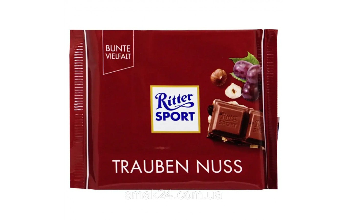 Шоколад с изюмом и орехом Ritter Sport TRAUBEN NUSS  Германия 100г