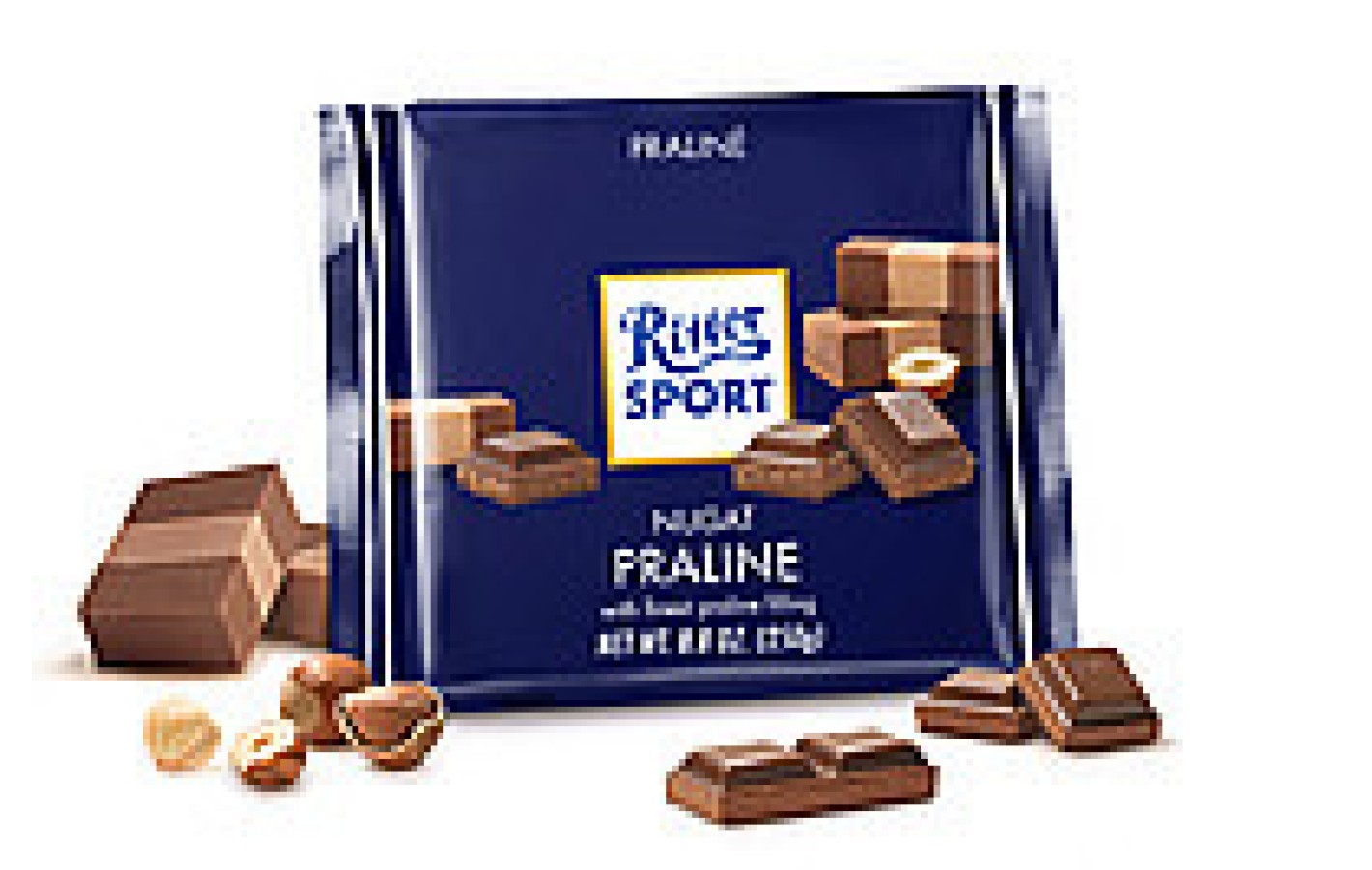 Шоколад Ritter Sport NUGAT ( НУГА , ПРАЛИНЕ) Германия 100г