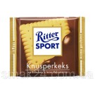 Шоколад Ritter Sport KNUSPERKEKS ( С ПЕЧЕНЬЕМ)