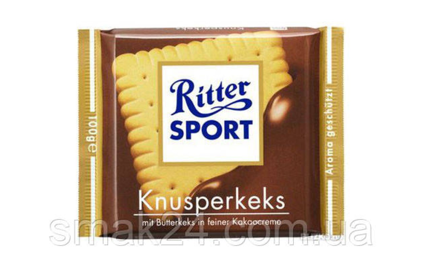 Шоколад Ritter Sport KNUSPERKEKS ( С ПЕЧЕНЬЕМ)