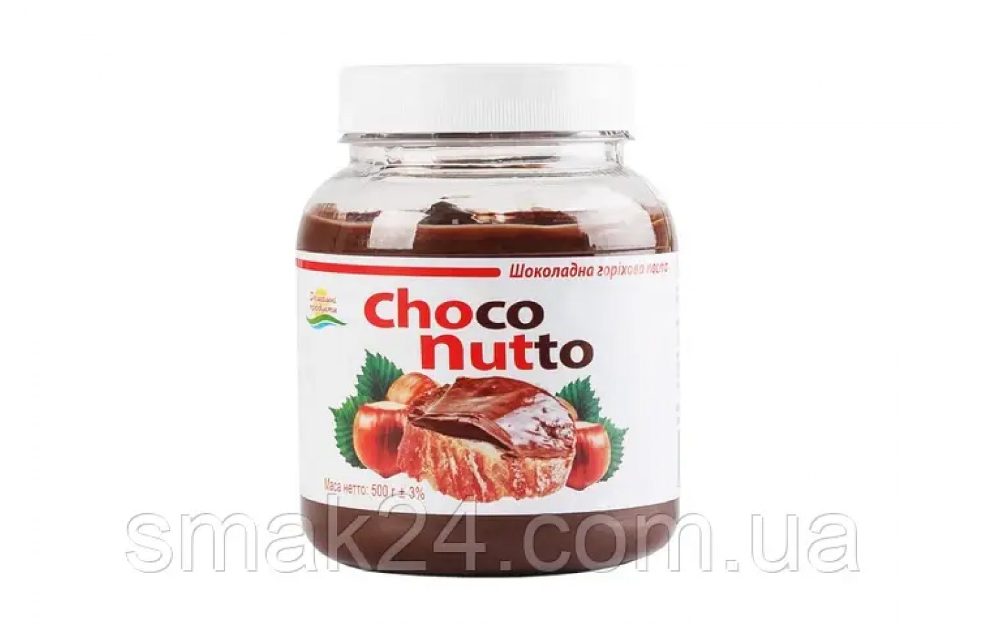 Шоколадный паста (крем) шоколадно-ореховая ChocoNutto 500г