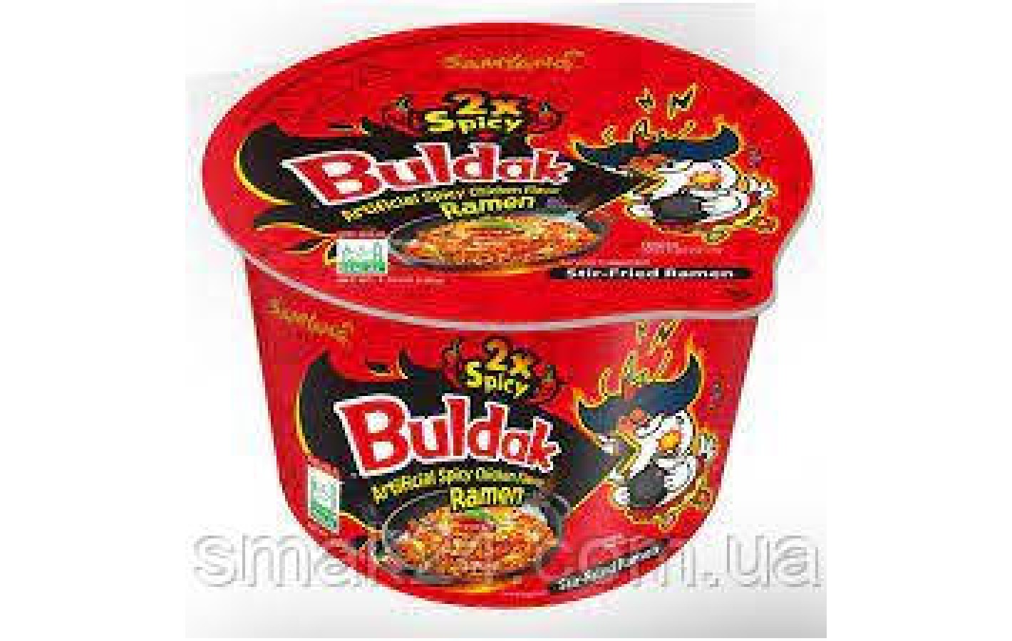 Локшина швидкого приготування зі смаком гострої курки Samyang Buldak 2x Spicy Hot Chicken Flavor Ramen 105 г