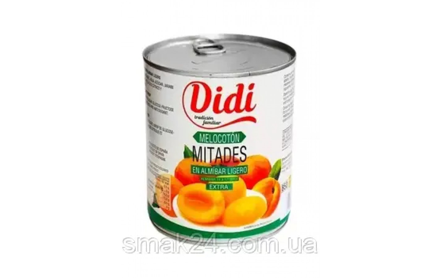 Персик дольками в сиропе БЕЗ ГЛЮТЕНА Didi Extra Melocoton Mitades 840г Испания