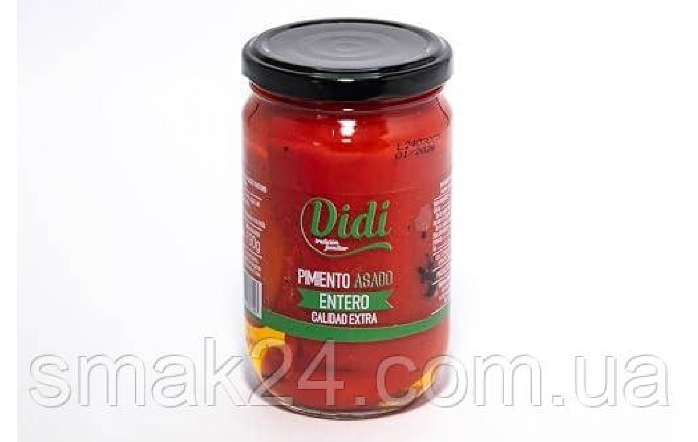 Консервированный печеный перец DIDI Pimento Asado ENTERO Calidad Extra 290/190г Испания
