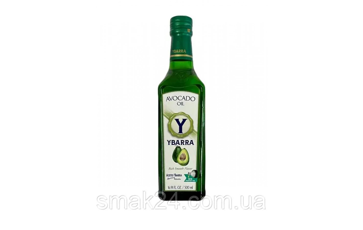 Масло авокадо (с дозатором) Ybarra Avocado 500мл Испания