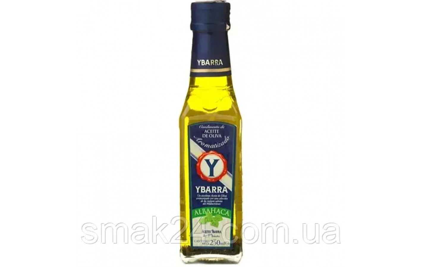 Масло оливковое с чесноком Ybarra Extra Virgin Ajo 250мл Испания