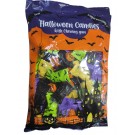 Леденцы кислый микс с жевательной резинкой HALLOWEEN candies (красит язык) 250г Нидерланды