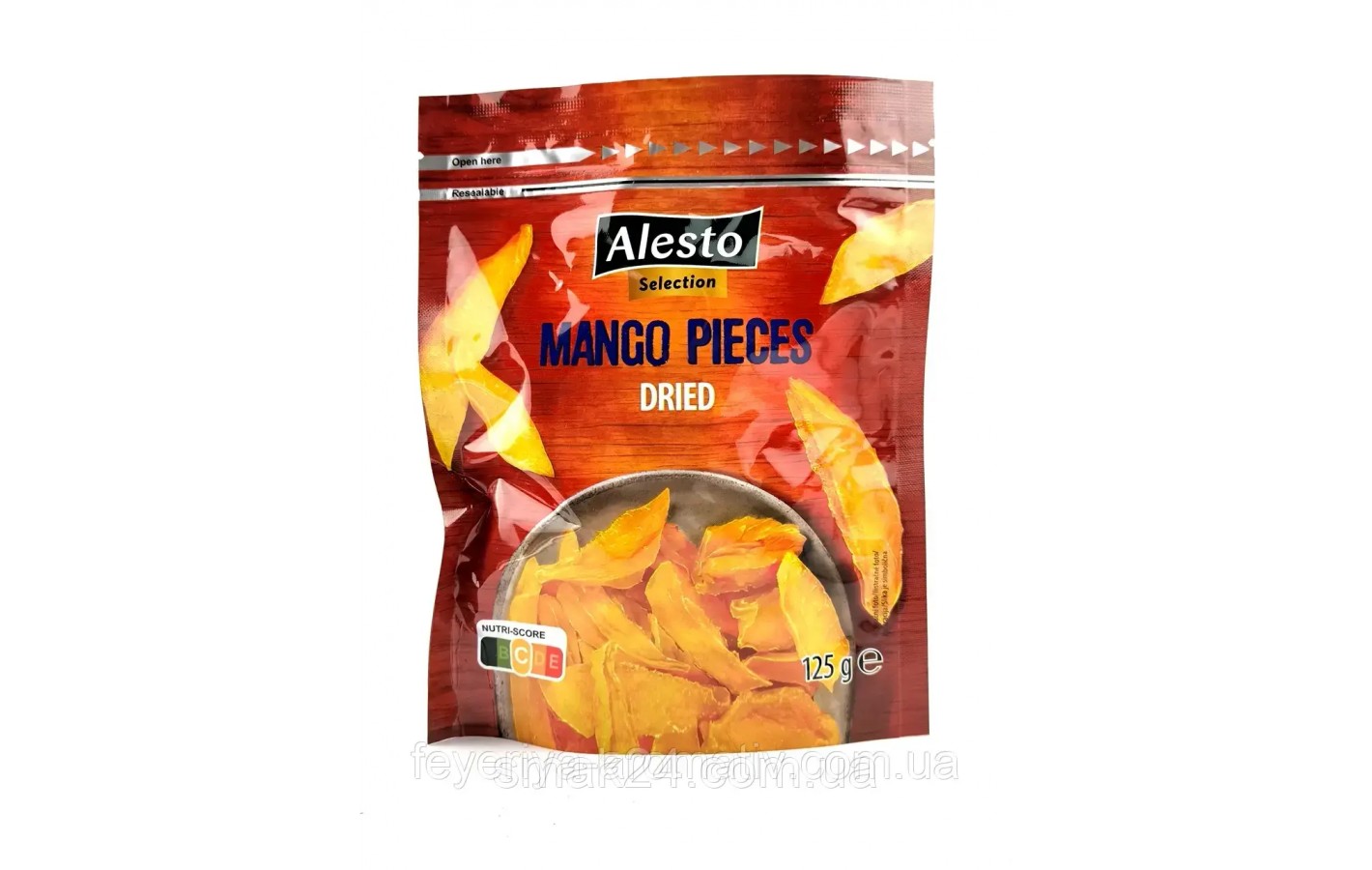 Манго сушеное Alesto Mango Pieces 125 г Германия