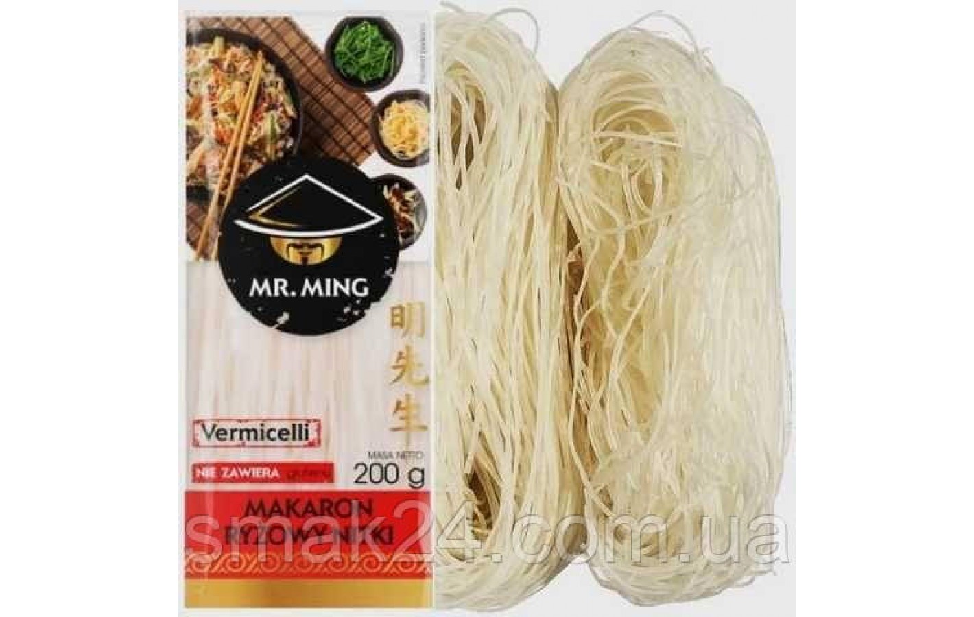 Рисова локшина Нитка Mr. Ming Nitka 200 г