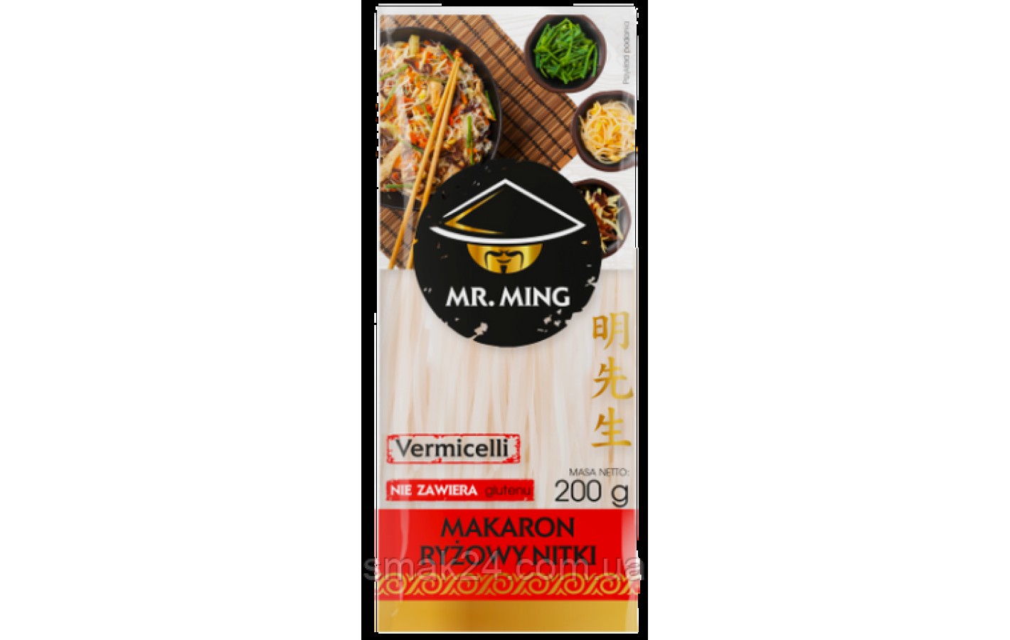Рисова локшина Нитка Mr. Ming Nitka 200 г