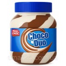 Шоколадна - молочна  паста Mister Choc duo Cacao Creme 750г Германия