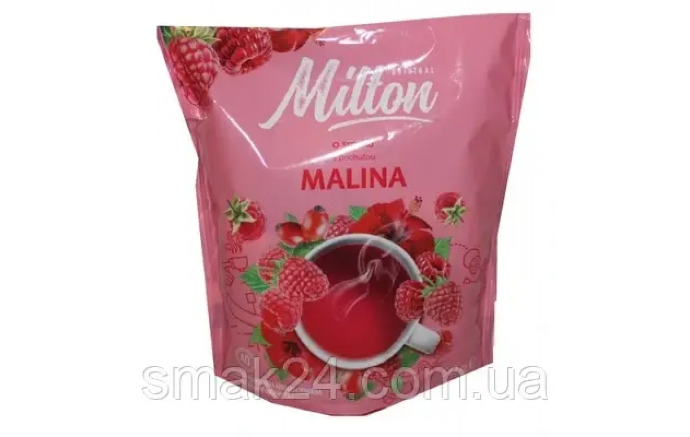 Чай со вкусом Малины в пакетиках Milton Malina (40 пакет) 80г Польша