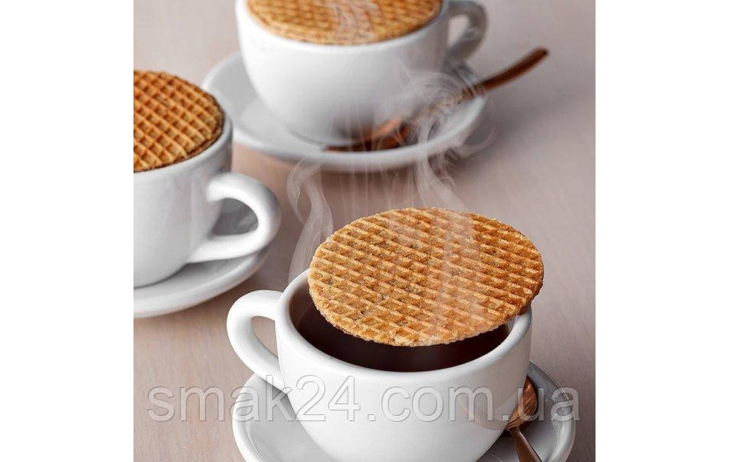 Голландские вафли с карамелью Bonitki Wafle Oblatky 400г Польша