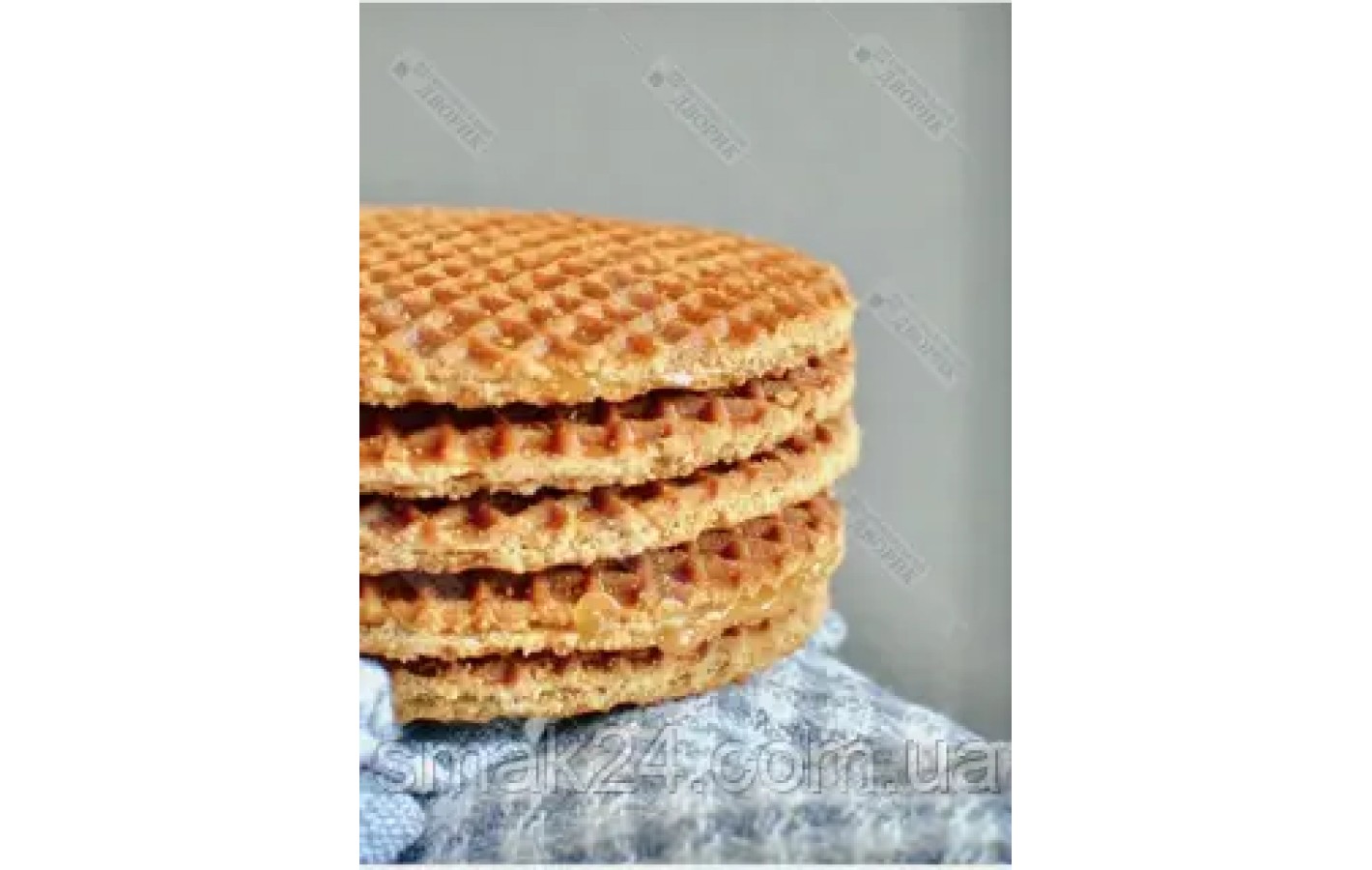 Голландские вафли с карамелью Bonitki Wafle Oblatky 400г Польша
