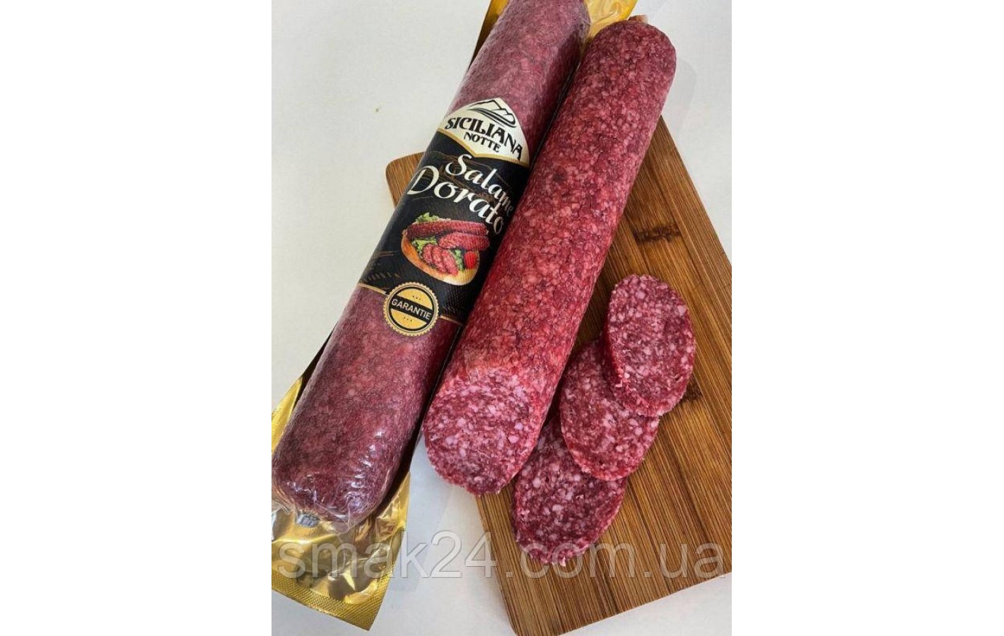 Колбаса салями сицилийская Siciliana Salame Dorato 360-400г Италия