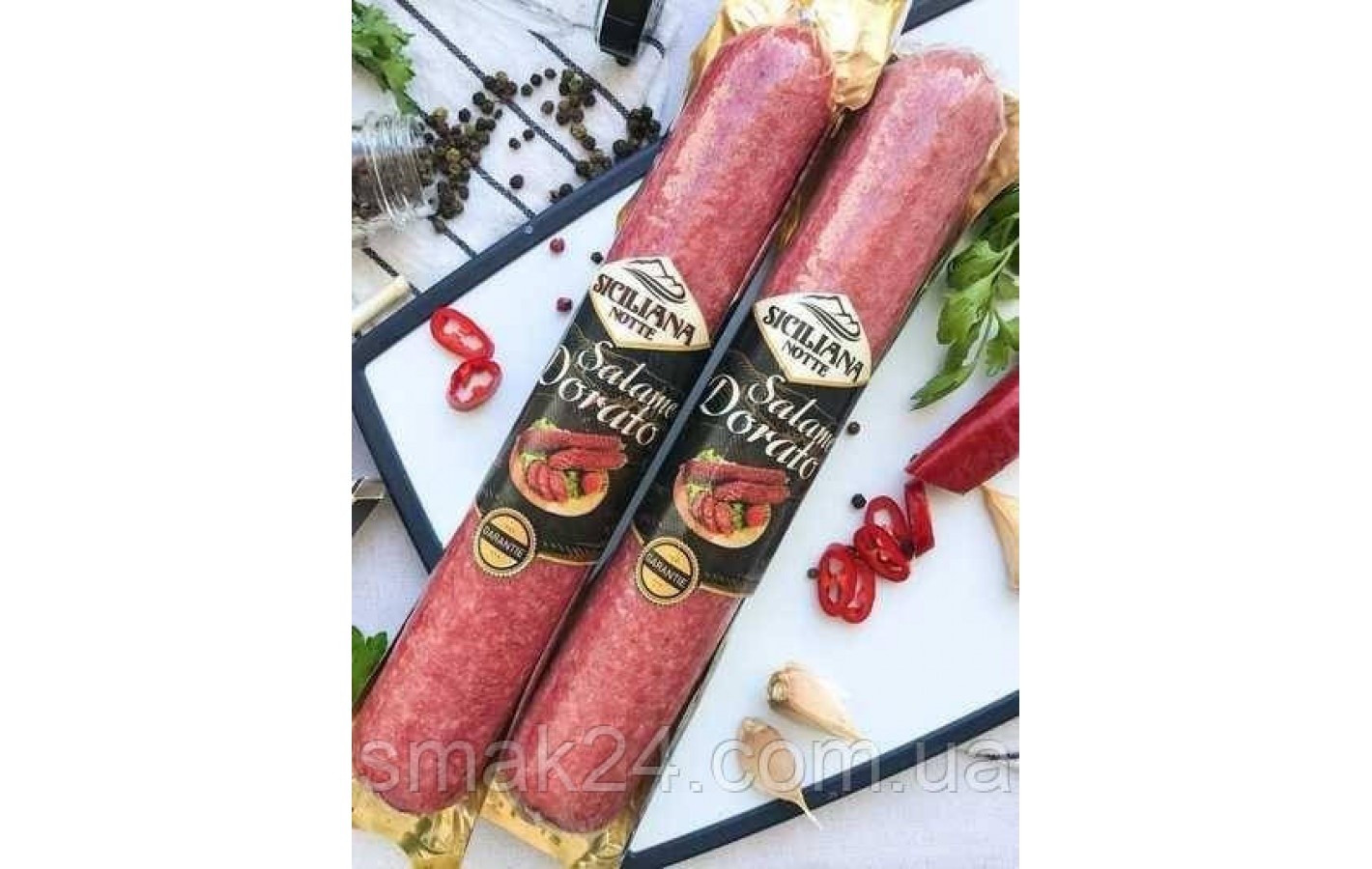 Колбаса салями сицилийская Siciliana Salame Dorato 360-400г Италия