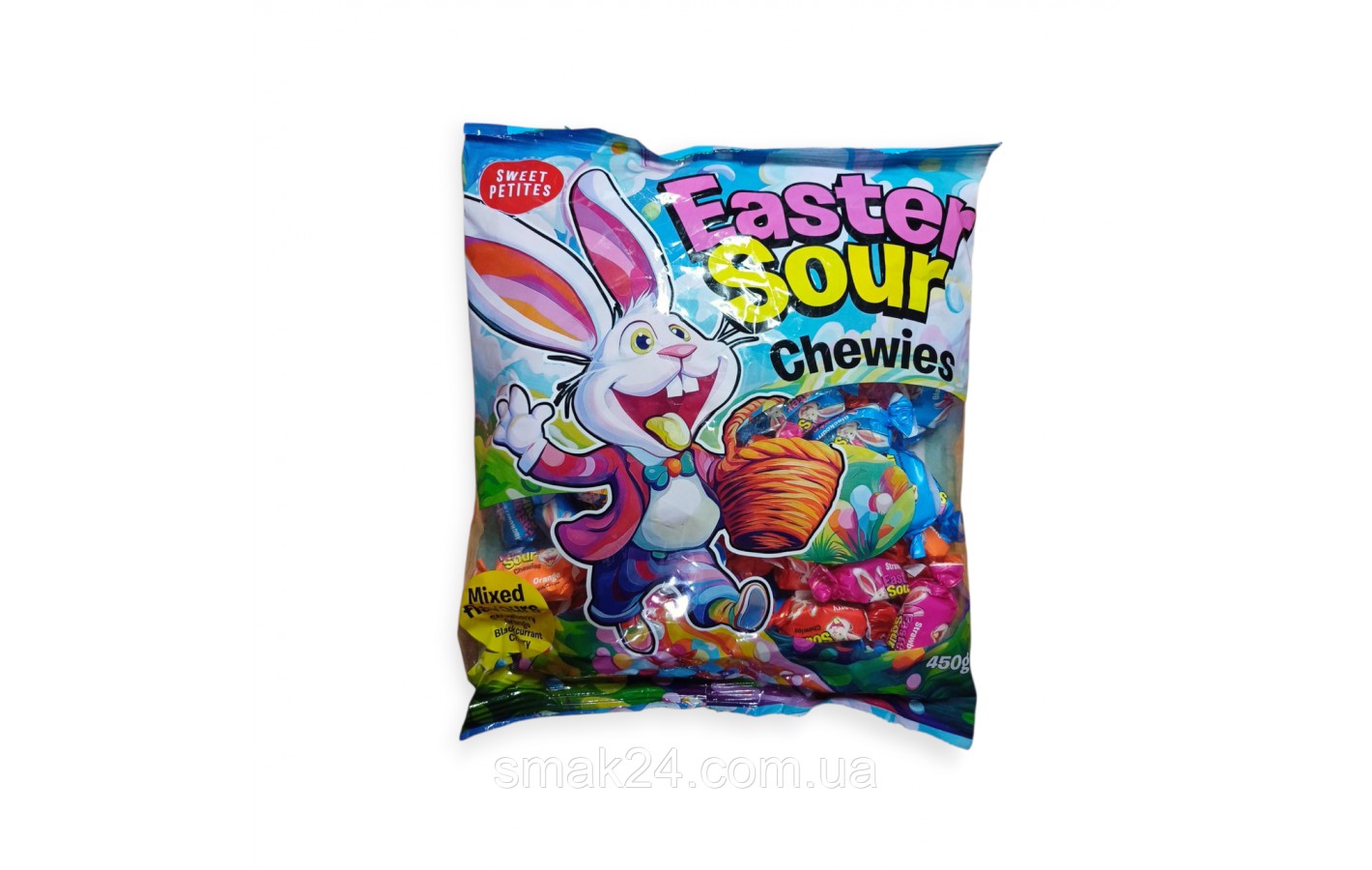 Конфеты жевательные кисло-сладкие Eaester Sour Chewies Sweet Petites (4 вкуса) 450г Нидерланды
