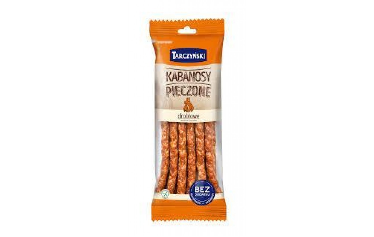 Колбаски Кабанос куриные БЕЗ ГЛЮТЕНА TARCZYŃSKI Kabanosy Drobiowe 230г Польша