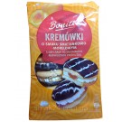 Печенье бисквитное с шоколадным кремом и вишневым джемом Bonitki Kremowki 330г Польша