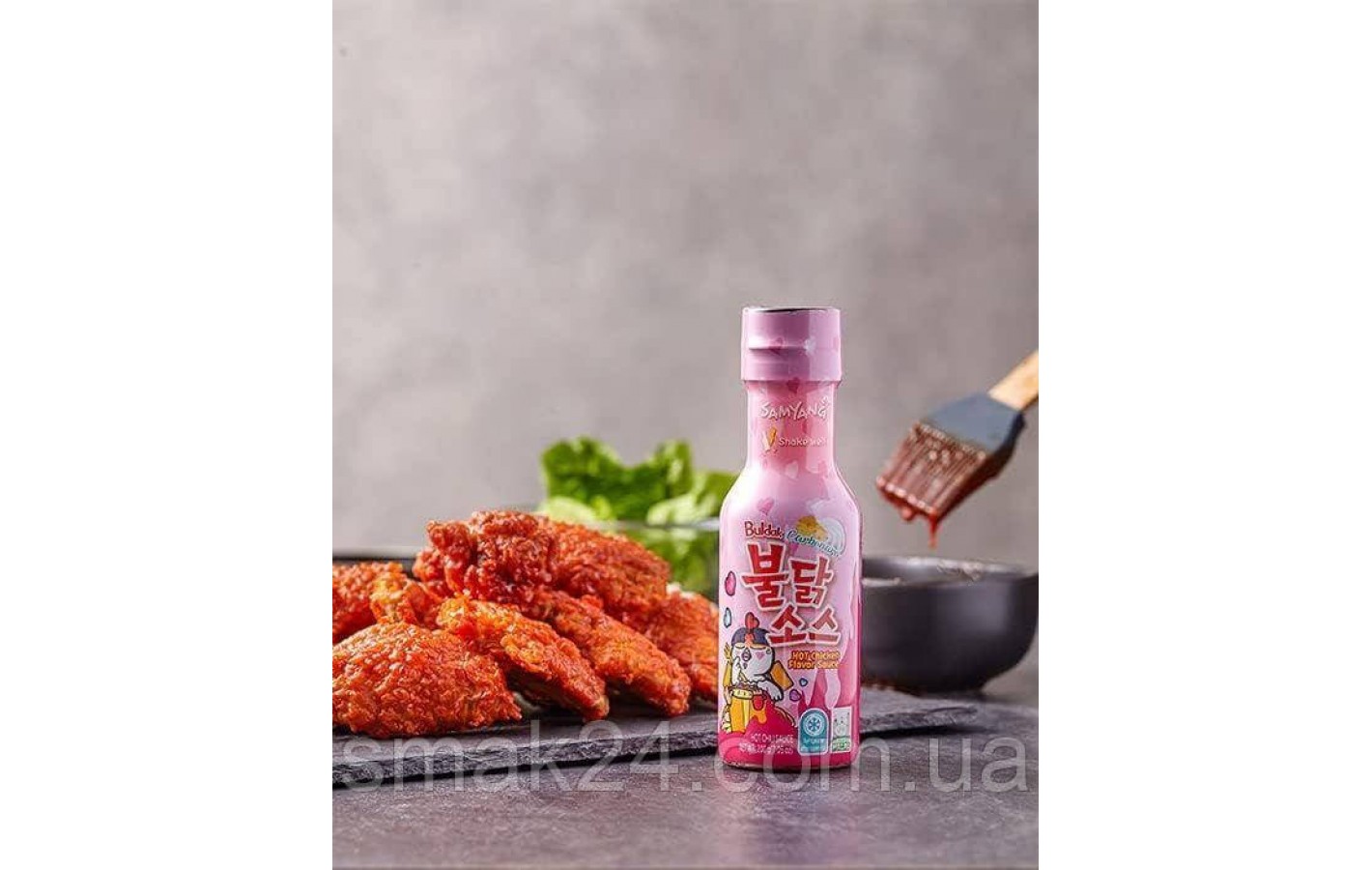 Соус корейский острый со вкусом карбонары Samyang Buldak Hot Sauce Carbonara Flavour 165 мл Корея