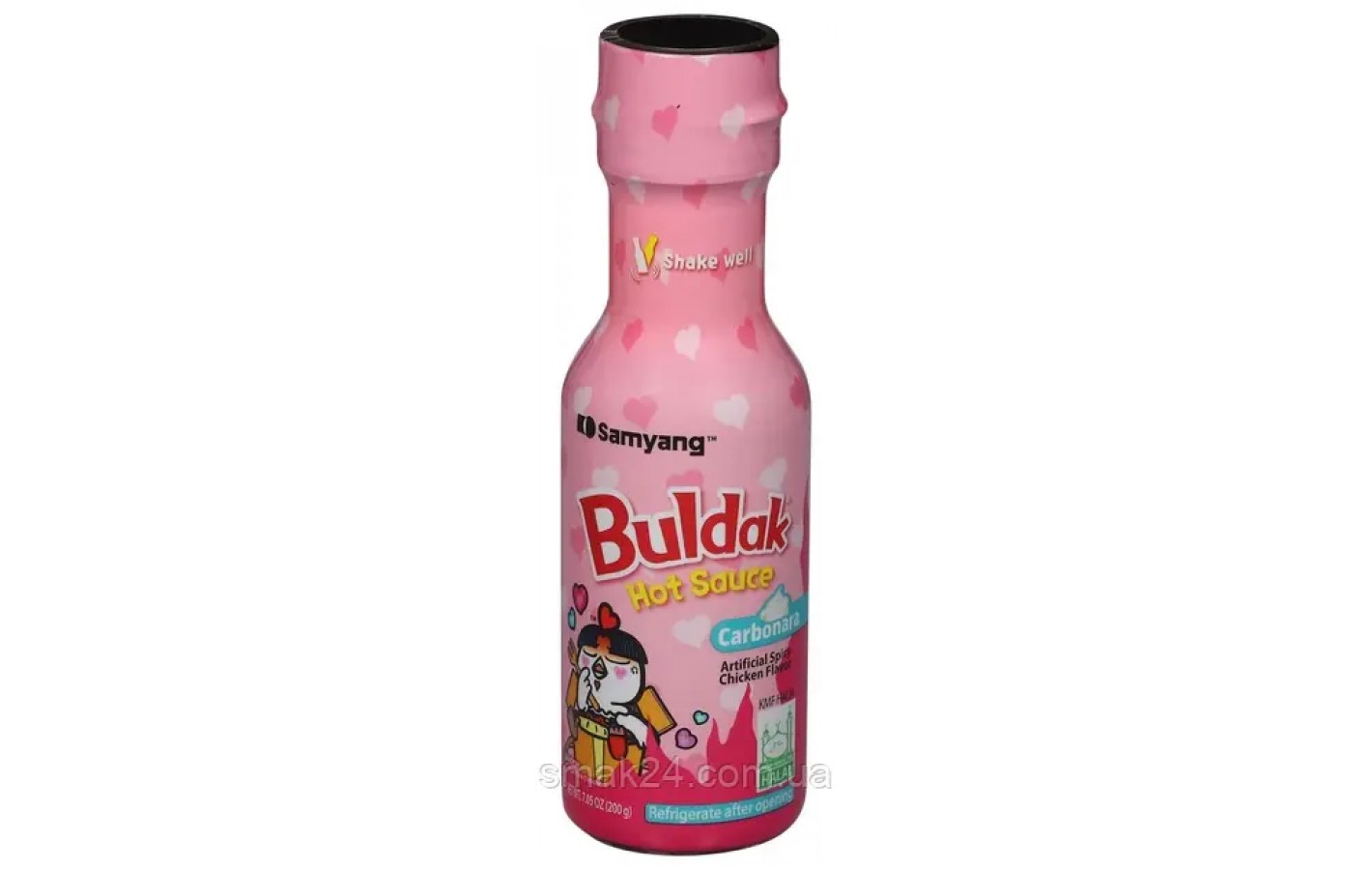 Соус корейский острый со вкусом карбонары Samyang Buldak Hot Sauce Carbonara Flavour 165 мл Корея