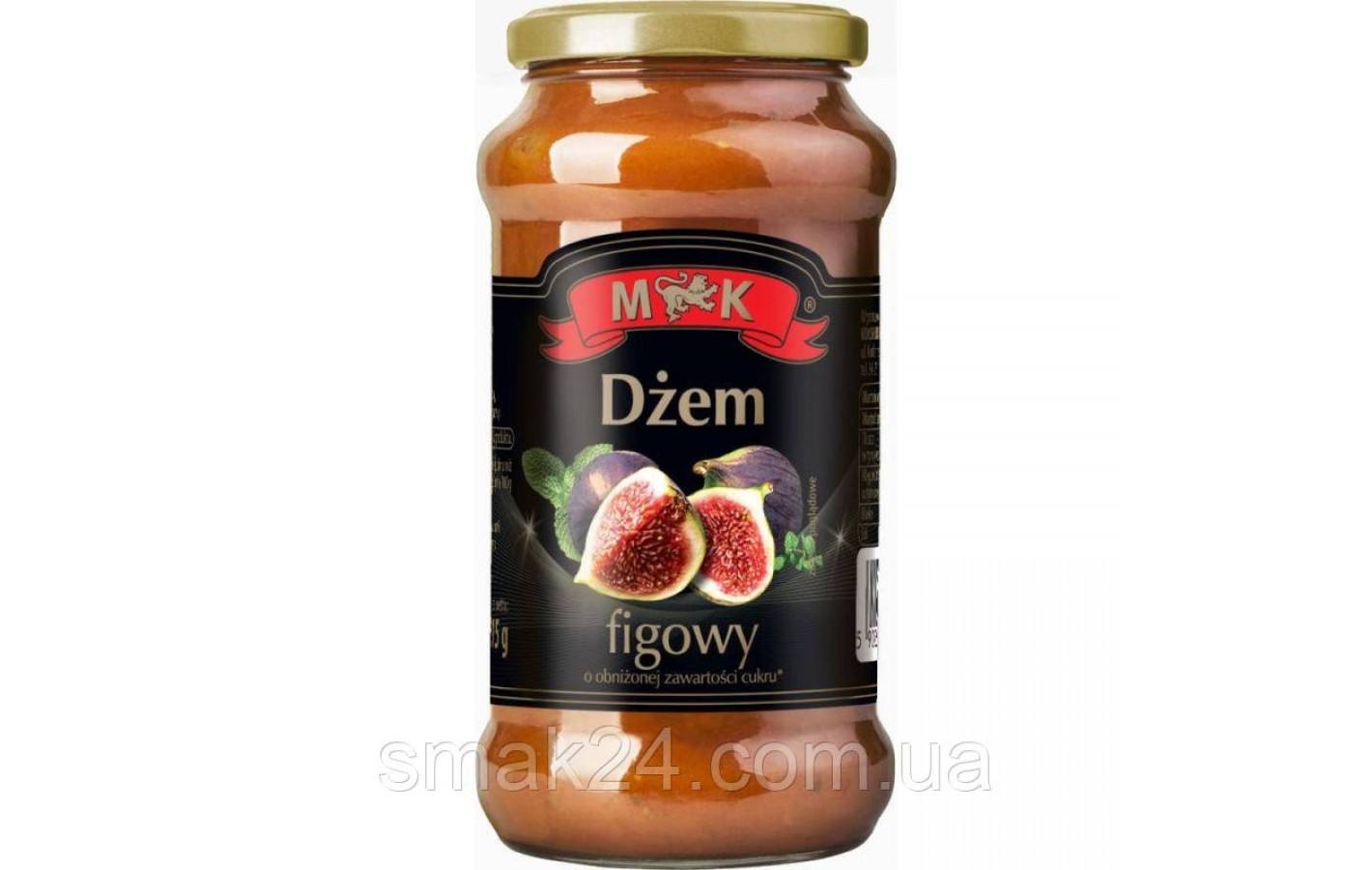 Джем клубничный с черной шелковицей M&K Dzem Truskawkowy z morwa czarna 315г Польша