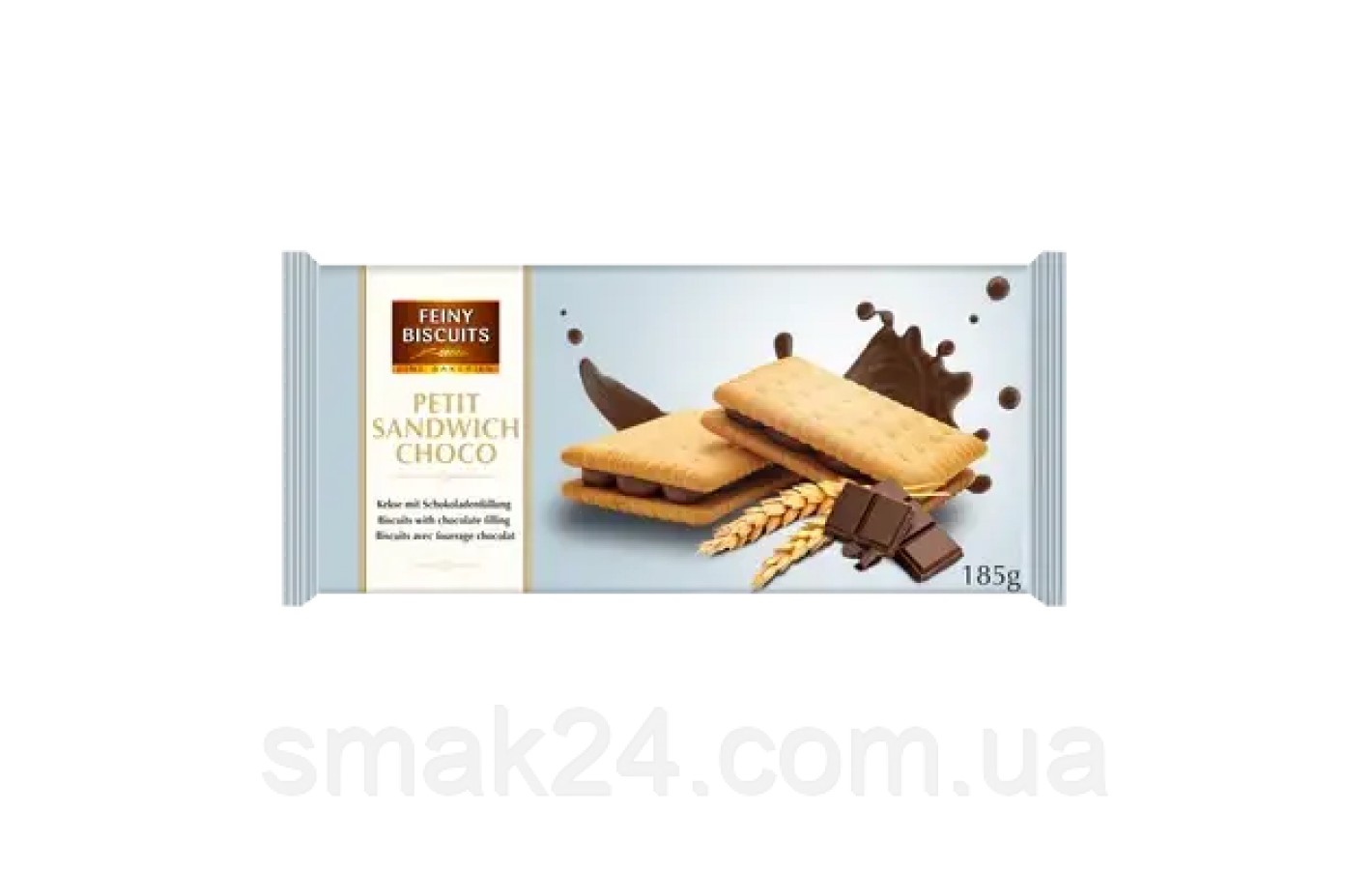 Печенье-сендвич  с какао и сливочным кремом Feiny Biscuit Petet sandwich cream 185г Австрия