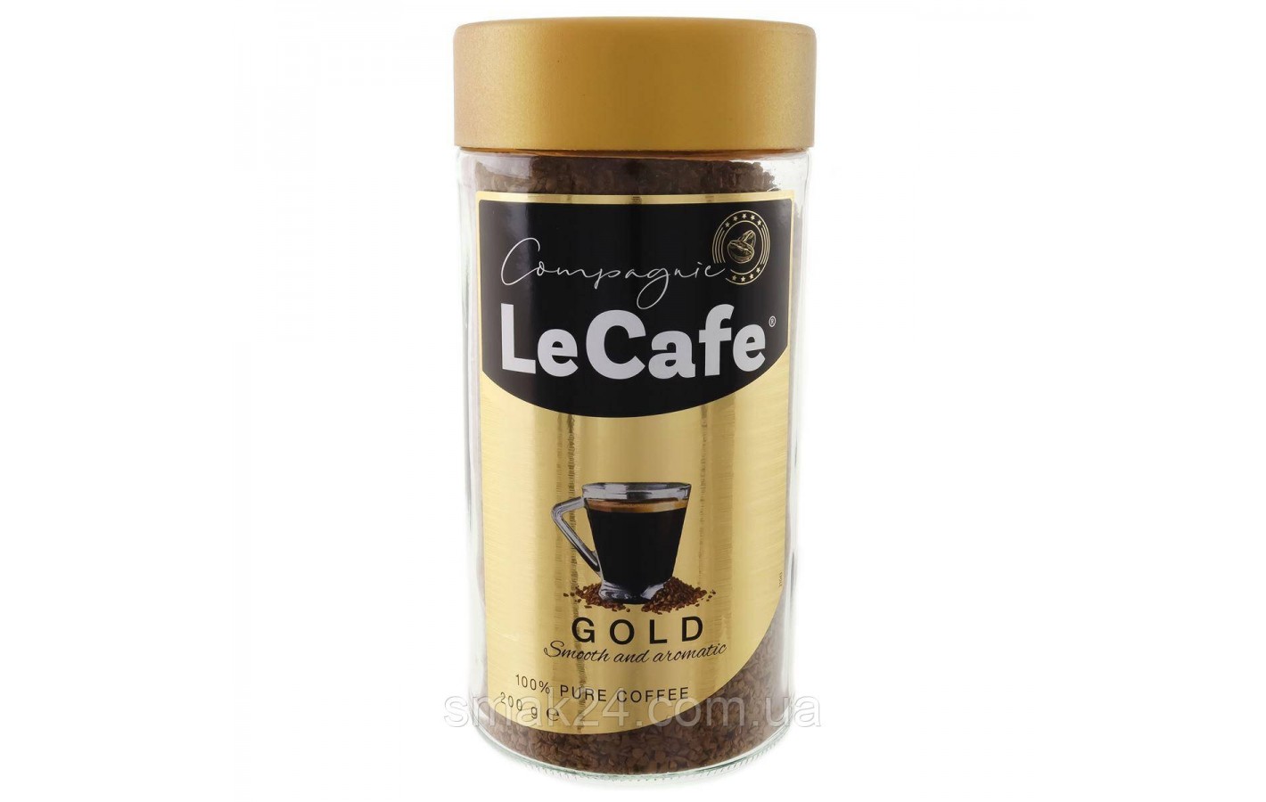 Кофе растворимый с ложкой Compagnic LE CAFE GOLD 200г Польша