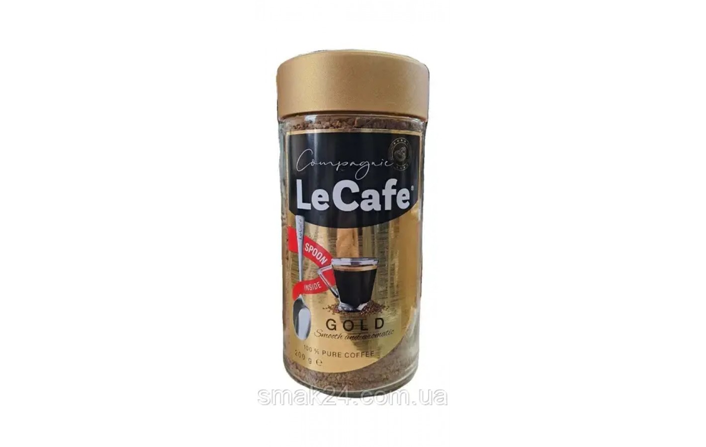Кофе растворимый с ложкой Compagnic LE CAFE GOLD 200г Польша